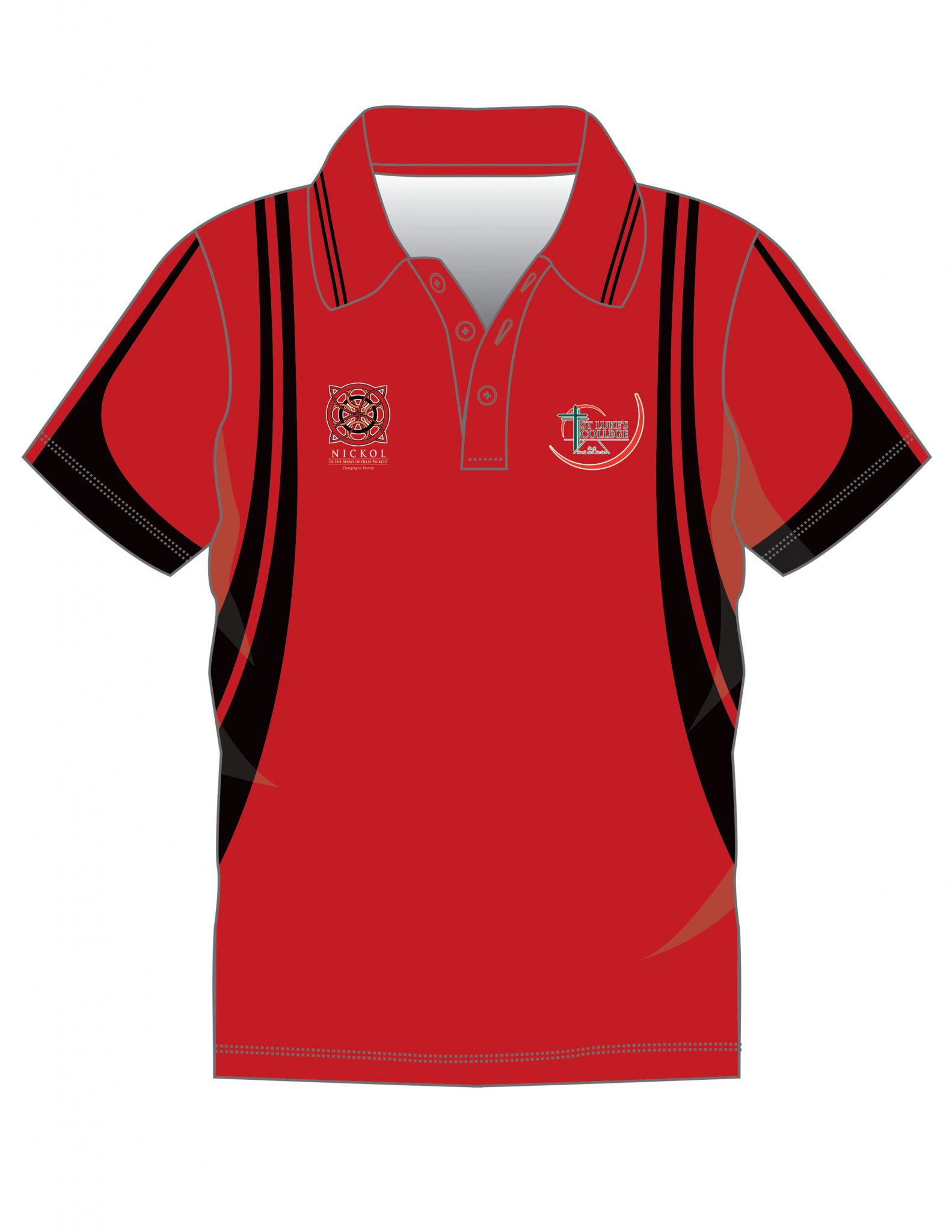 Sublimation School House Polo - Red Oak School Uniforms