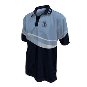 sublimated school Polo