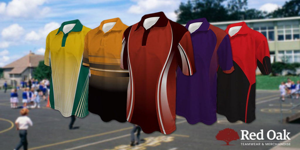 Sublimated School Uniform Polo Shirts